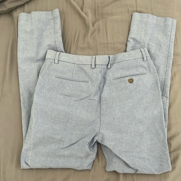 J Crew Thompson Blazer and Suit Pant Boys 14 in Cloudy Blue Oxford - Picture 7 of 10